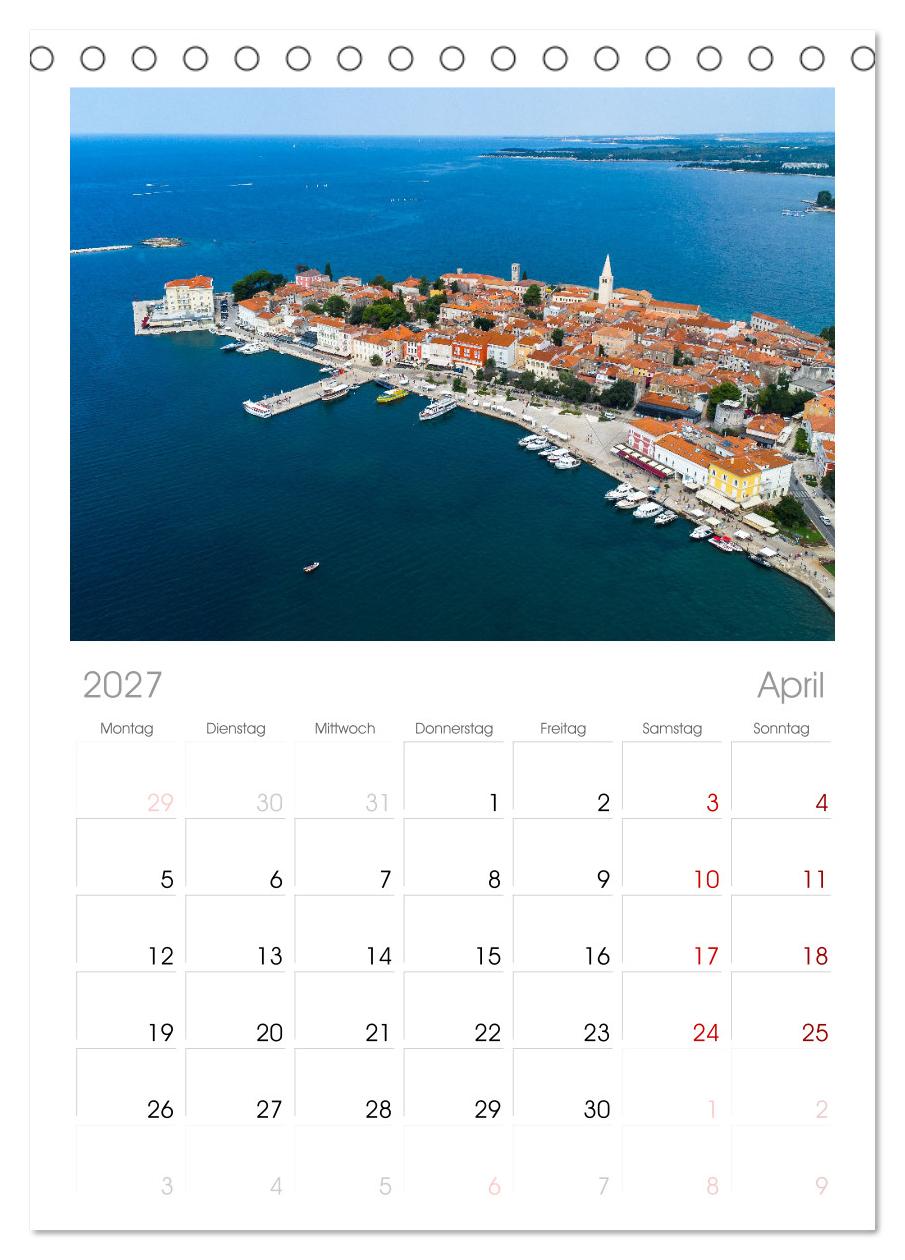 Porec Kalender - Die kroatische Stadt an der Adria