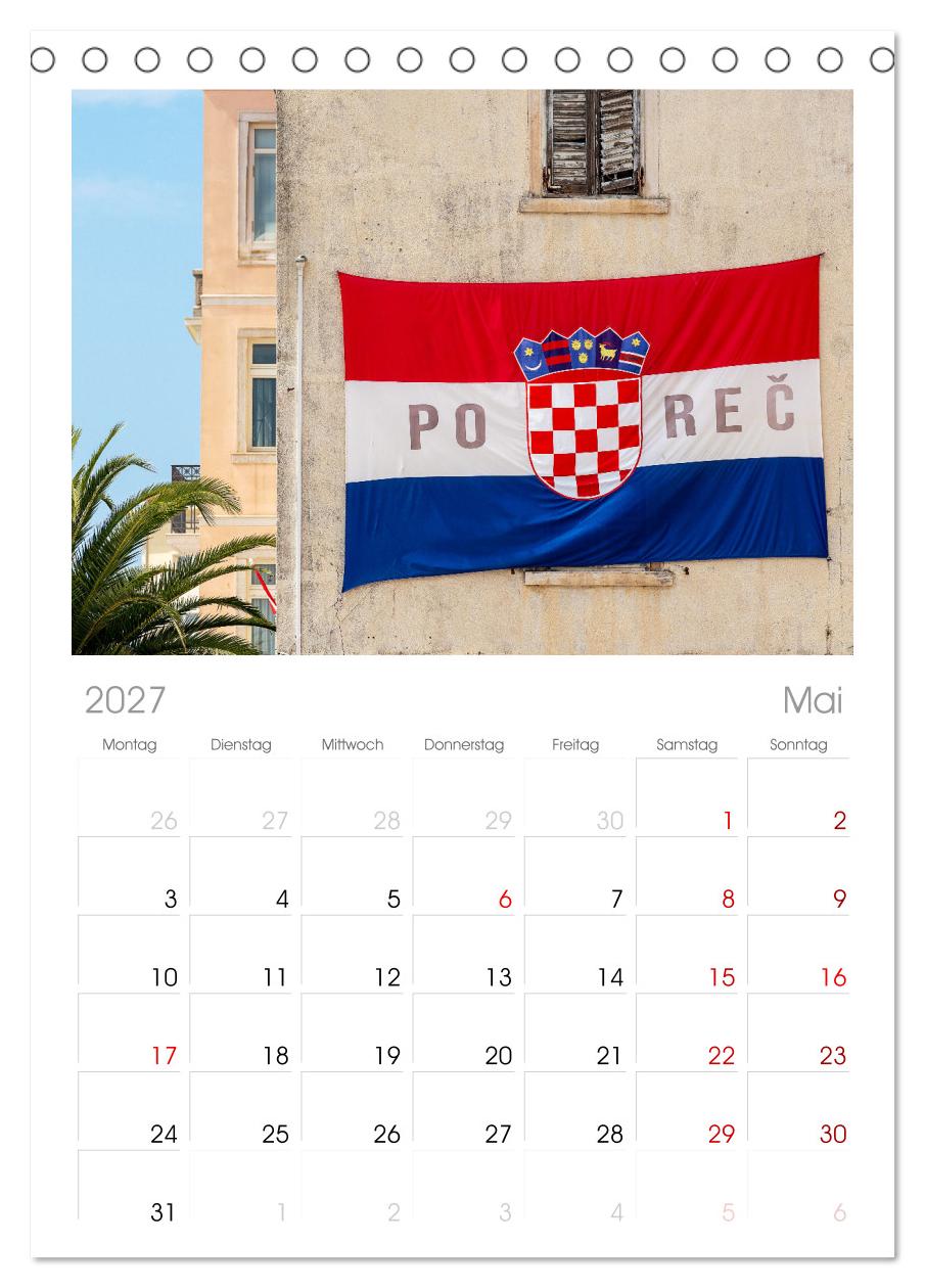 Porec Kalender - Die kroatische Stadt an der Adria