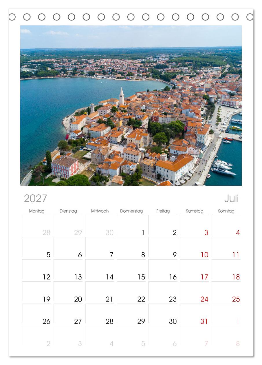 Porec Kalender - Die kroatische Stadt an der Adria