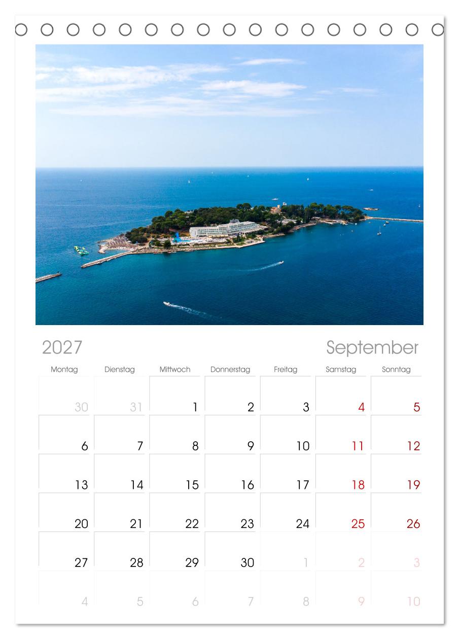 Porec Kalender - Die kroatische Stadt an der Adria