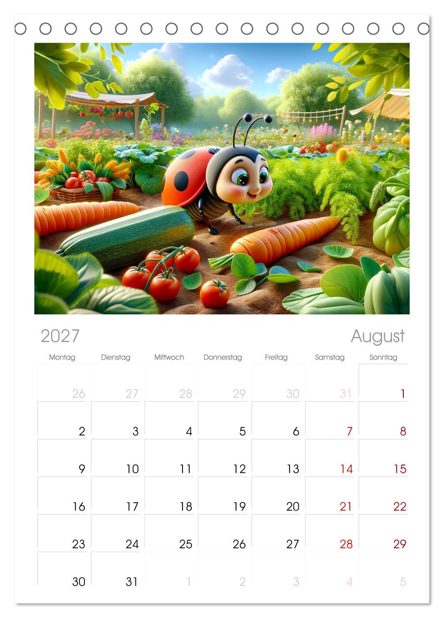 Kleine Käfer, große Abenteuer: Ein Jahreskalender für Kinder