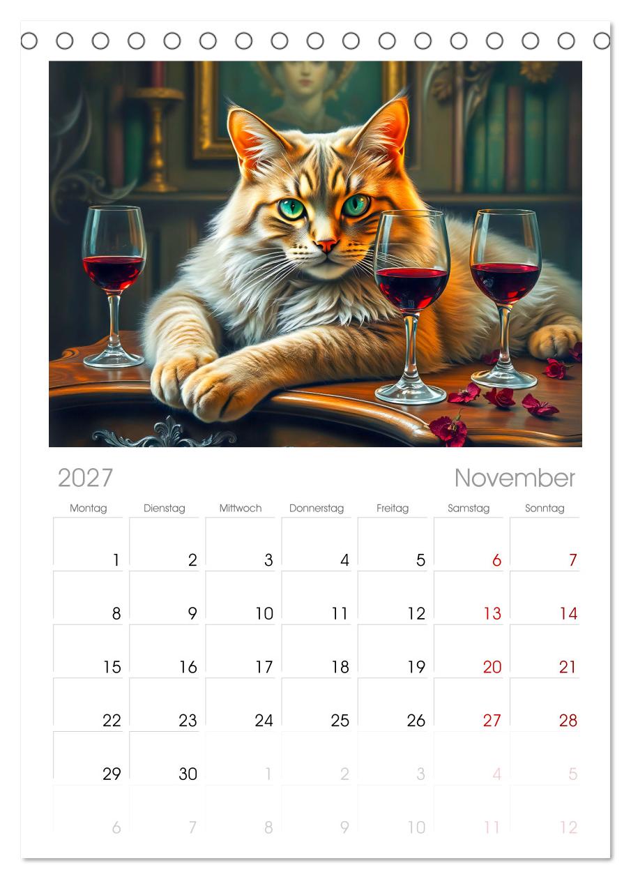 Klassische Katzenporträts - Katzen in opulenten Stillleben