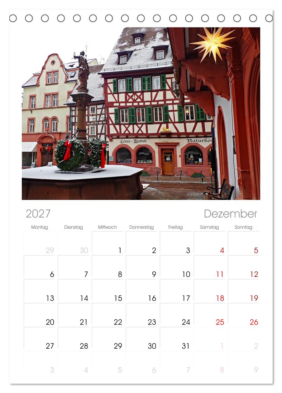 Weinheim im Laufe der Jahreszeiten