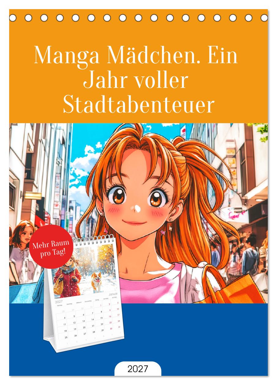 Manga Mädchen. Ein Jahr voller Stadtabenteuer