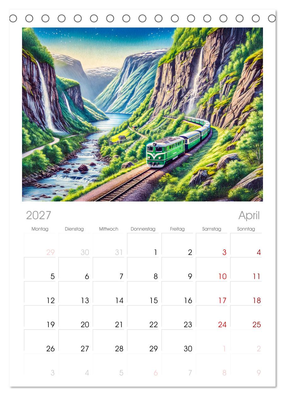 Faszination Eisenbahn - Lokomotiven und Landschaften der Welt