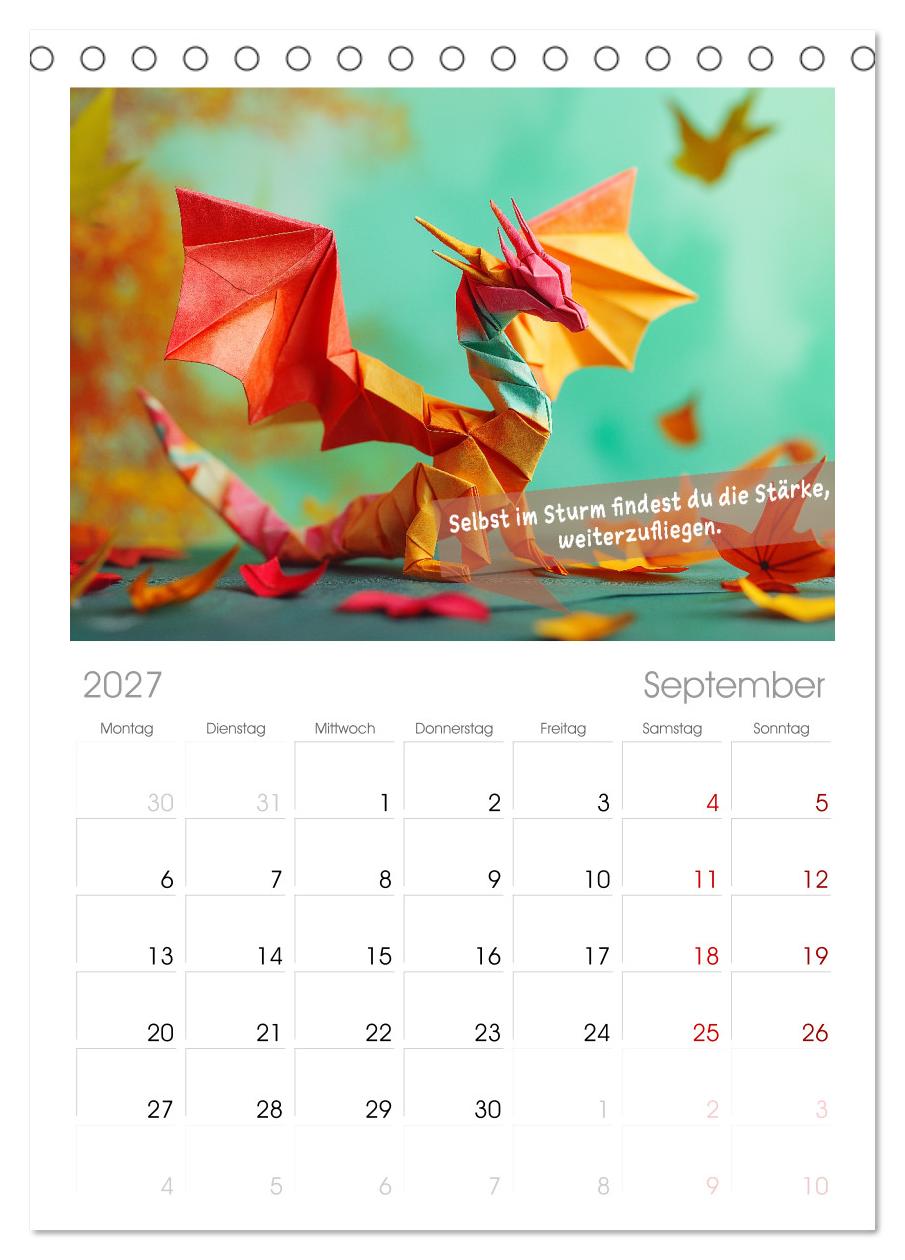 Origami Kalender der Achtsamkeit - Achtsamkeitskalender