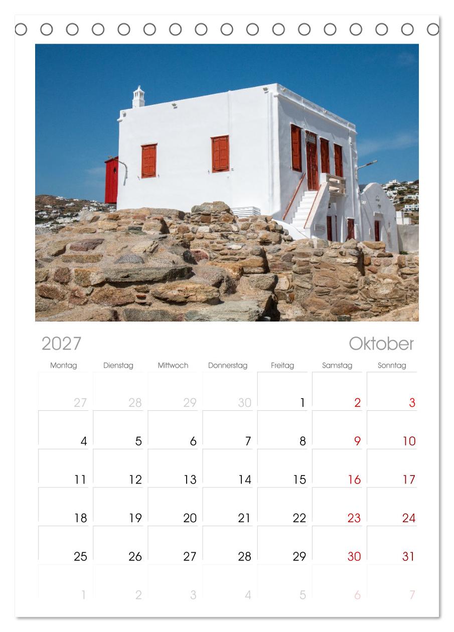 Mykonos - Natur, Meer und weiße Wände