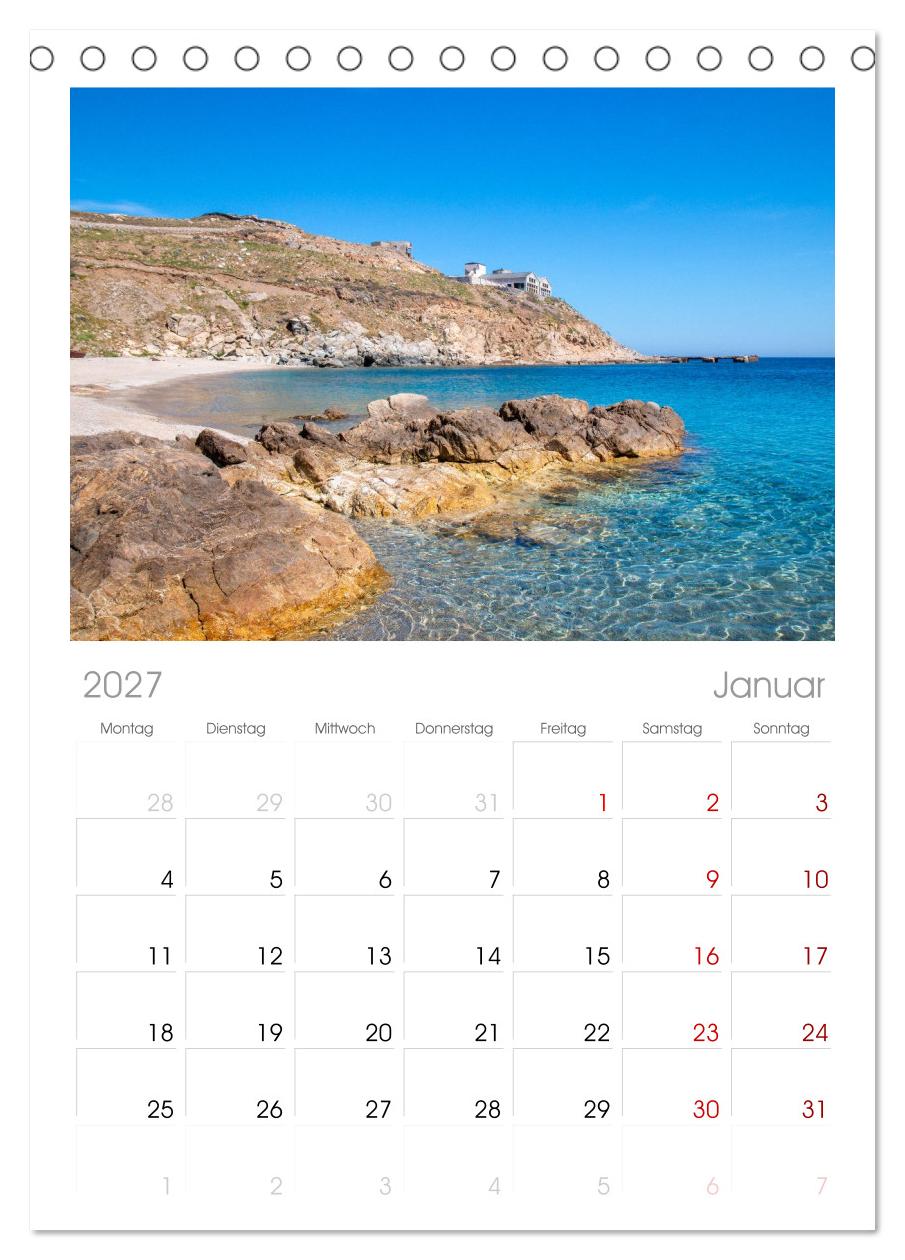 Mykonos - Natur, Meer und weiße Wände