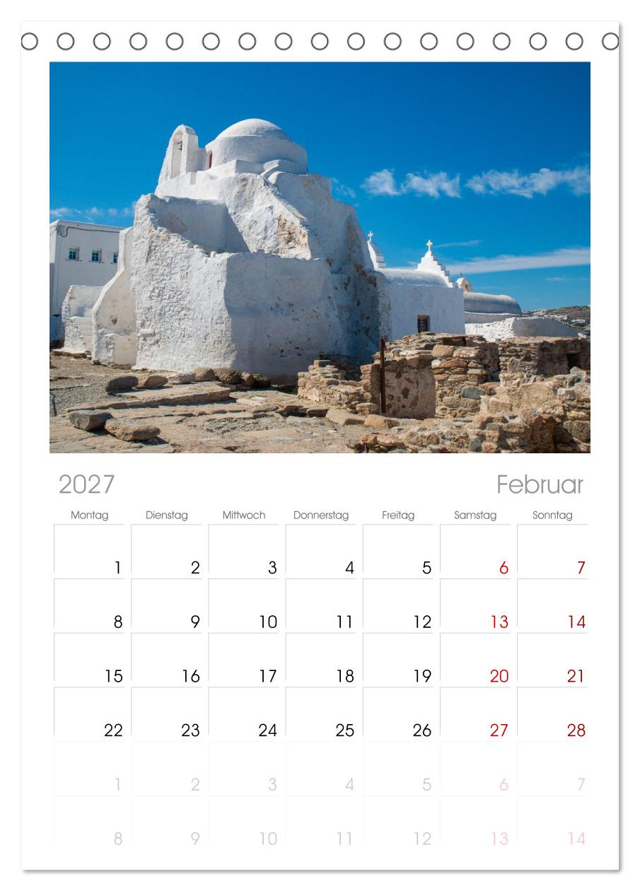 Mykonos - Natur, Meer und weiße Wände