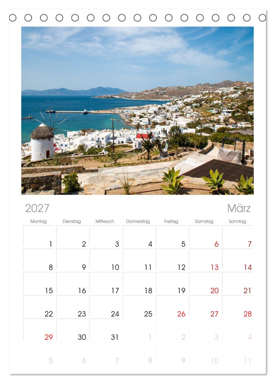Mykonos - Natur, Meer und weiße Wände