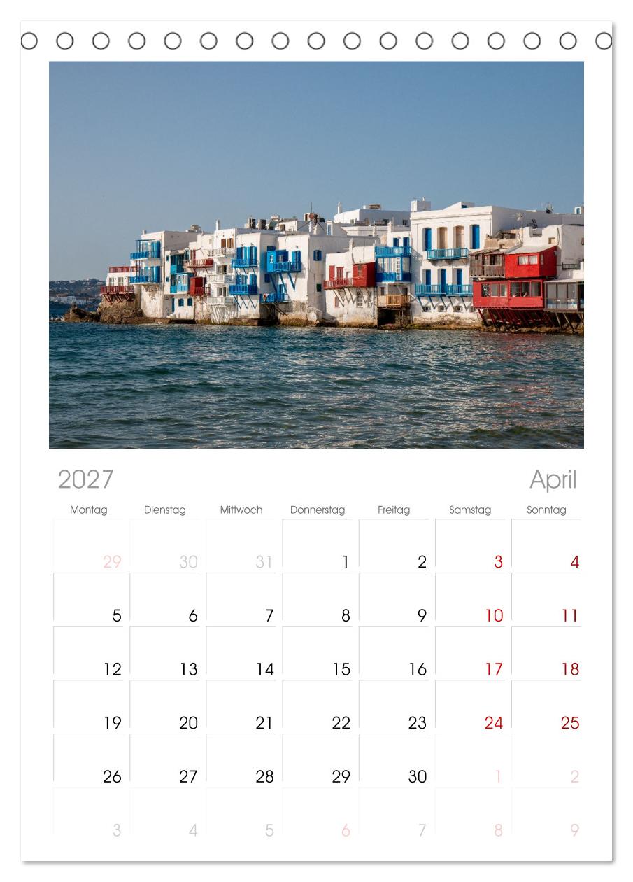 Mykonos - Natur, Meer und weiße Wände