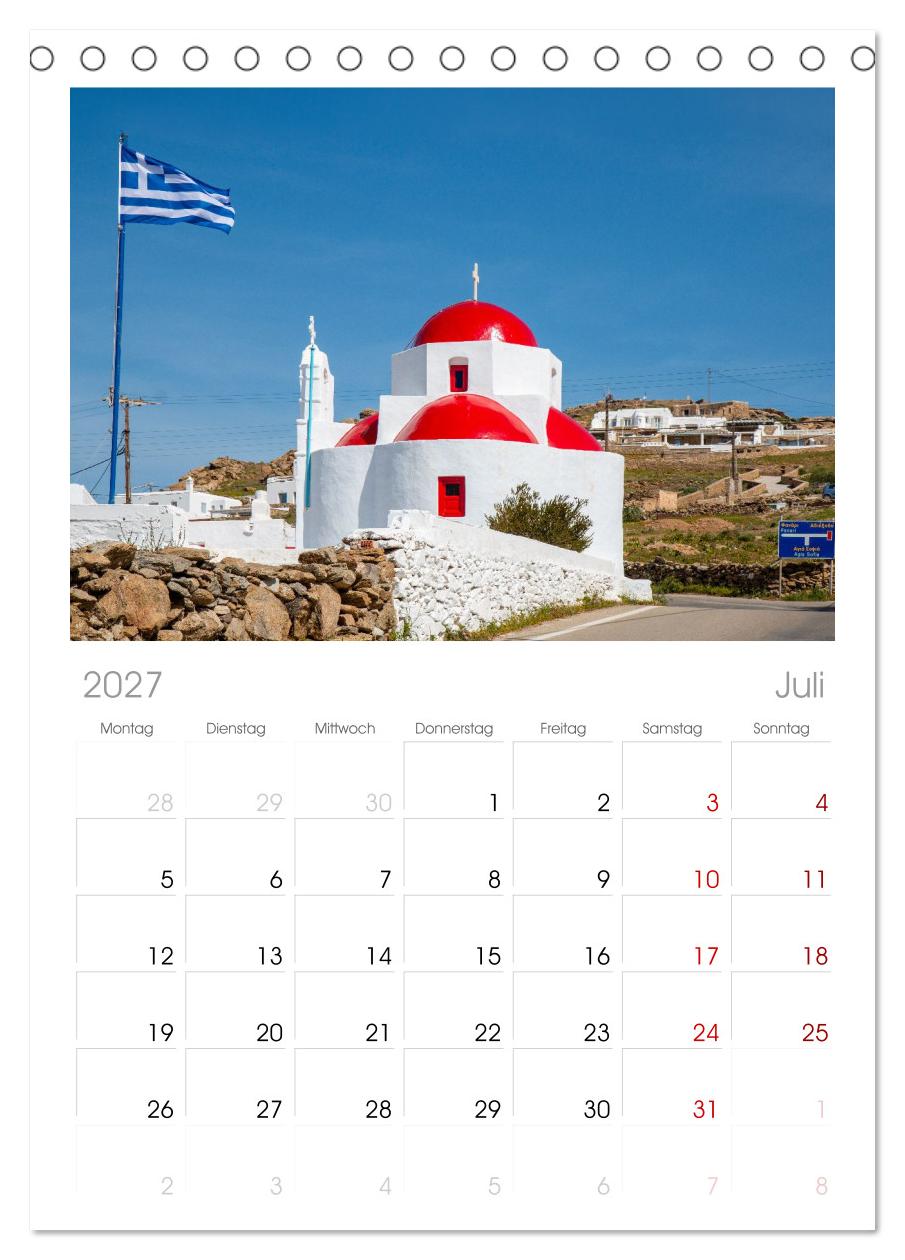 Mykonos - Natur, Meer und weiße Wände