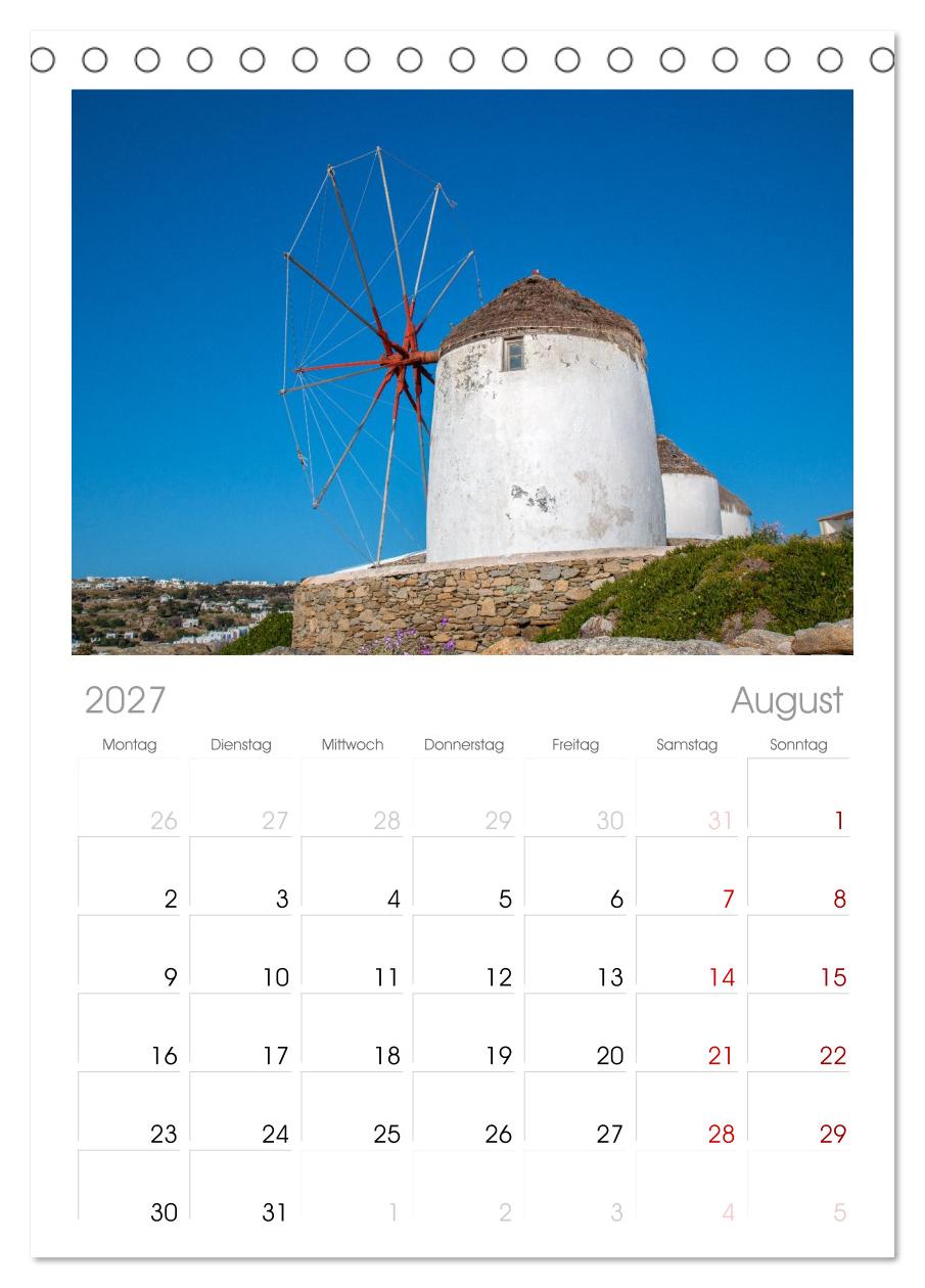 Mykonos - Natur, Meer und weiße Wände