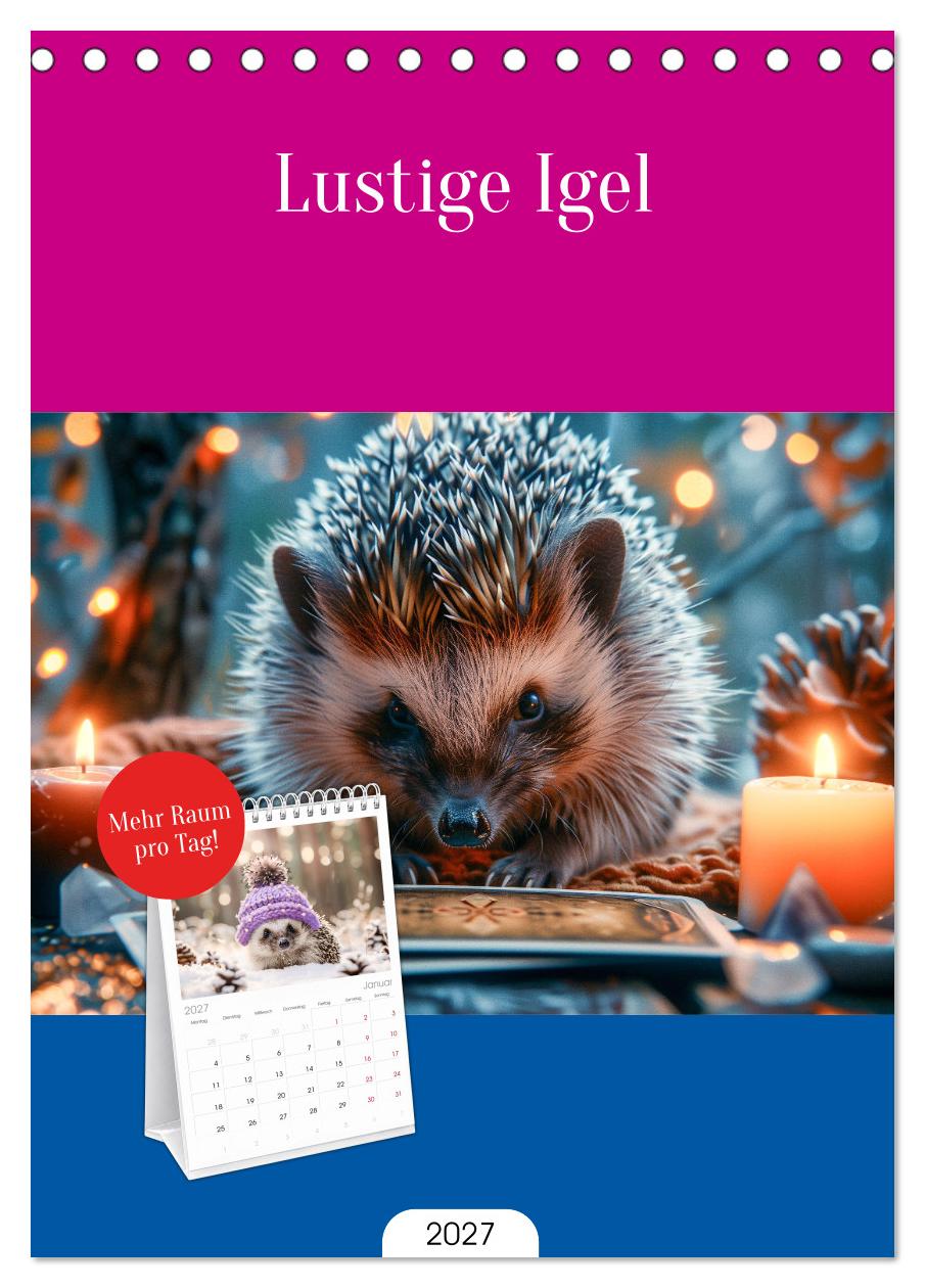 Lustige Igel