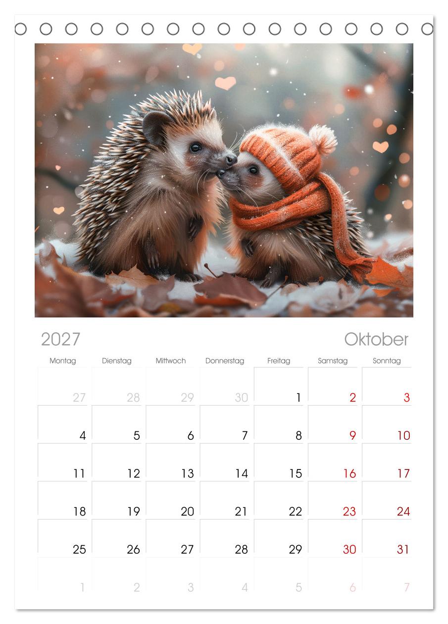 Lustige Igel