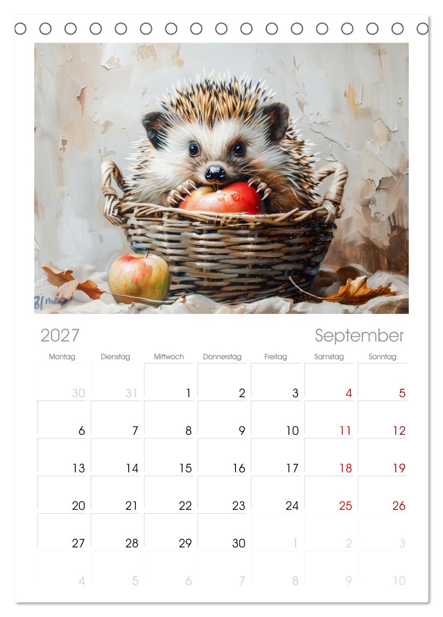 Lustige Igel
