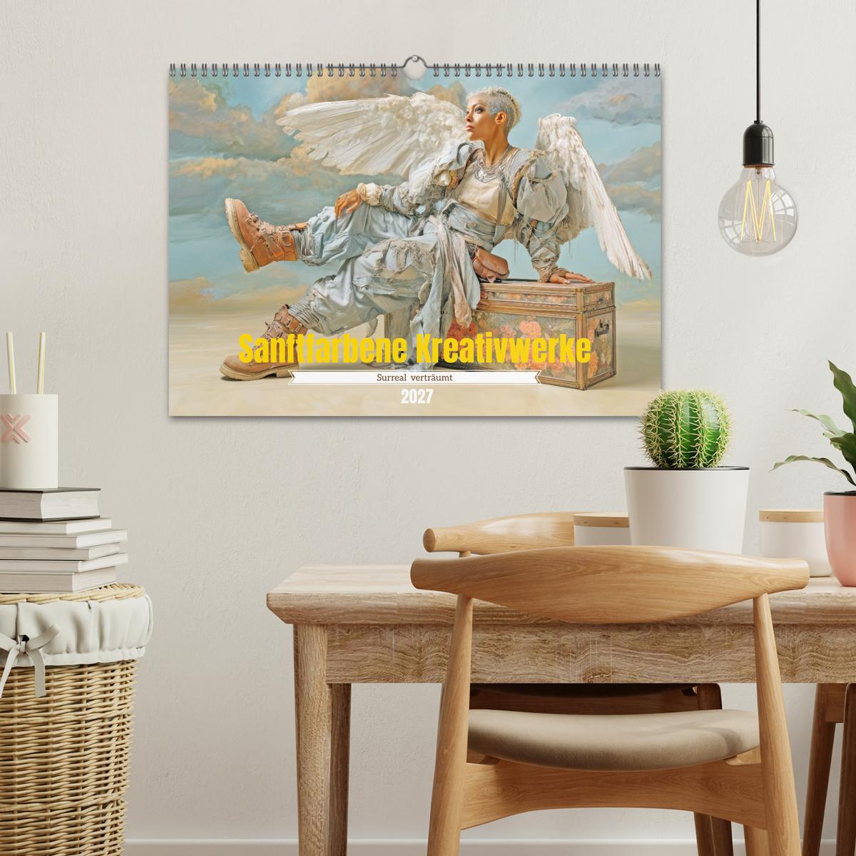Sanftfarbene Kreativwerke - Surreal  verträumt