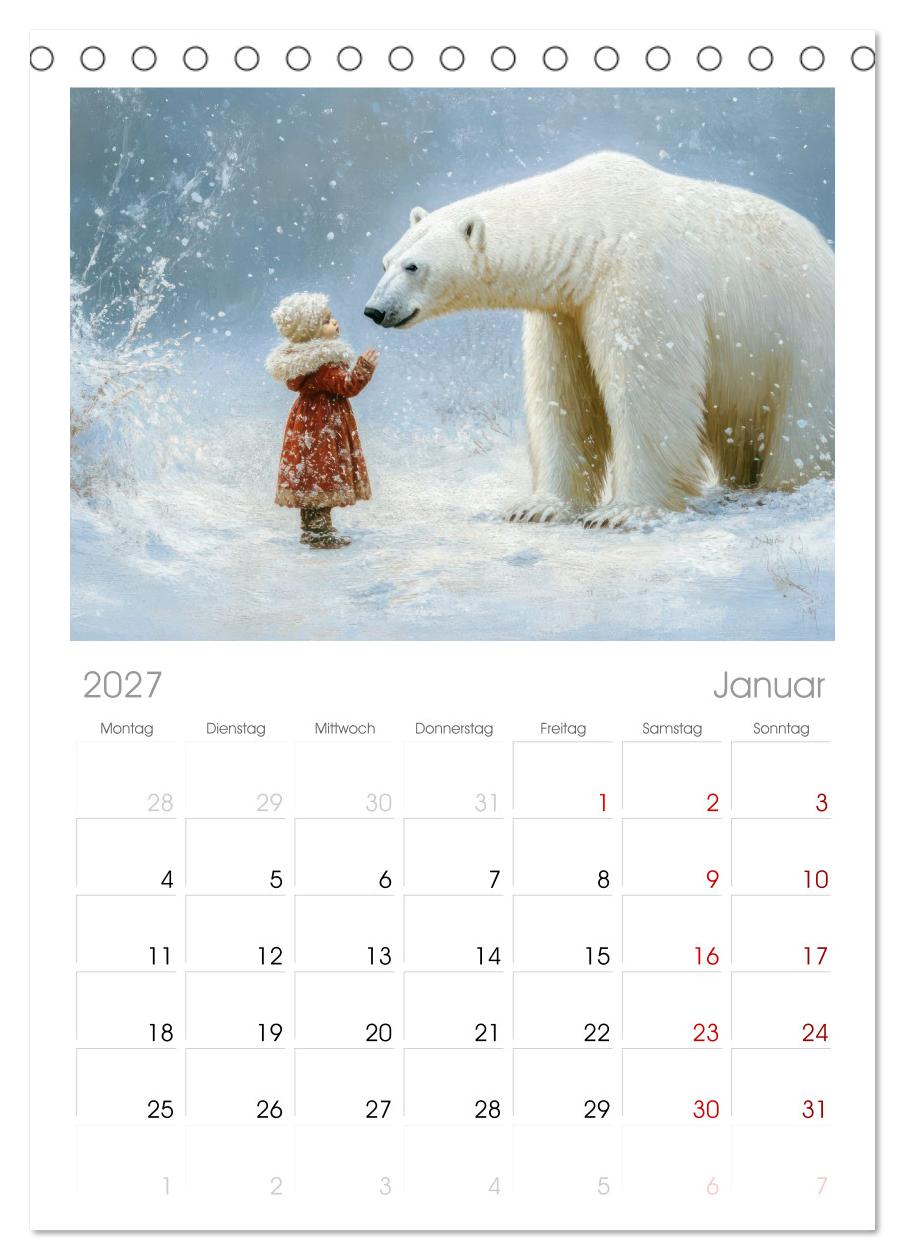 Verträumte Begegnungen - Kinderkalender