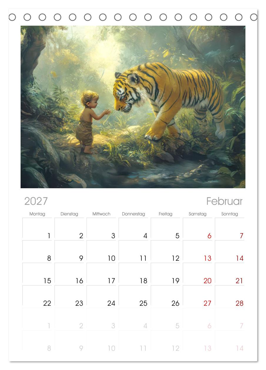 Verträumte Begegnungen - Kinderkalender