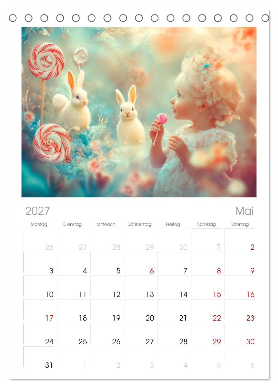Verträumte Begegnungen - Kinderkalender