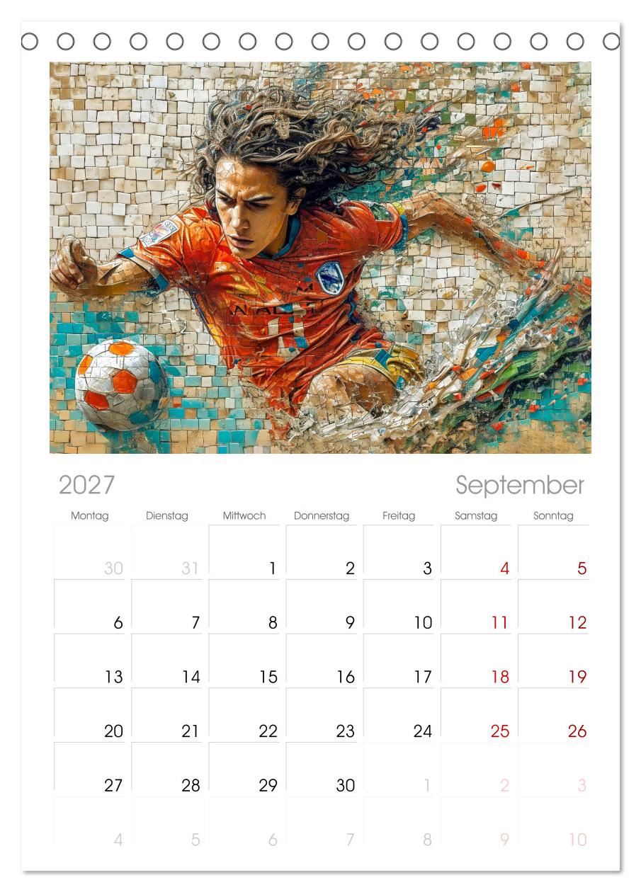 Fußball Graffiti - sportliche Kunst