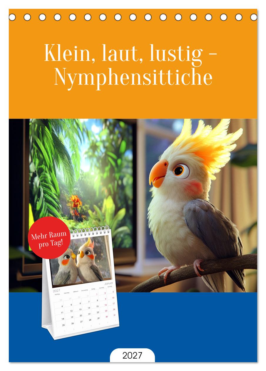 Klein, laut, lustig - Nymphensittiche