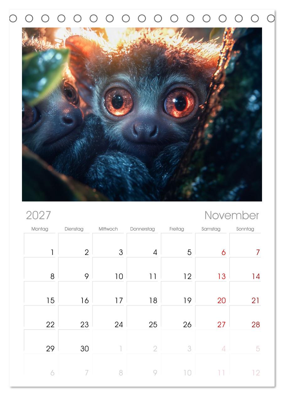 Augen wie Knöpfe