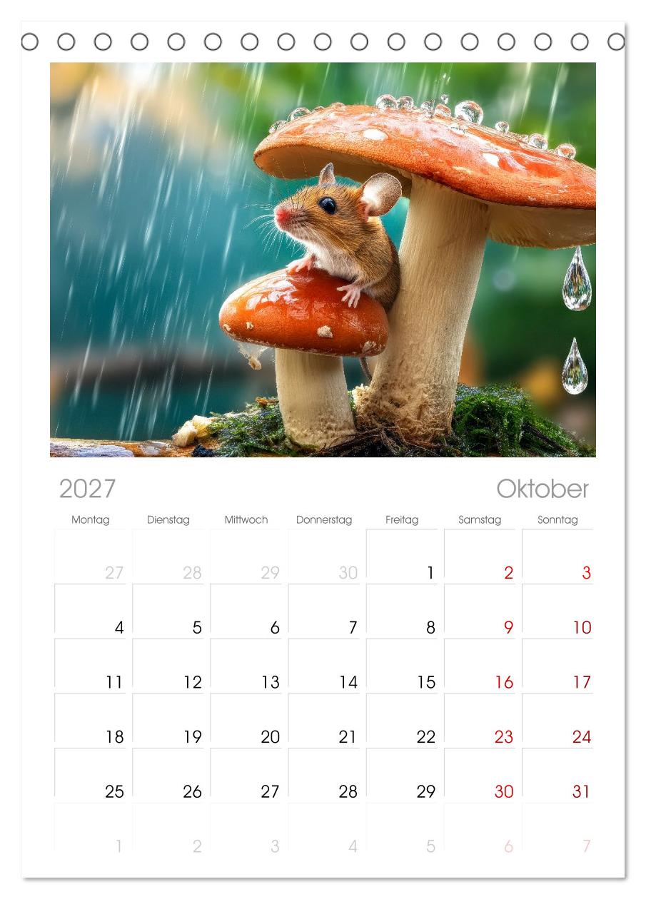 Regen? Na und! Mäuse