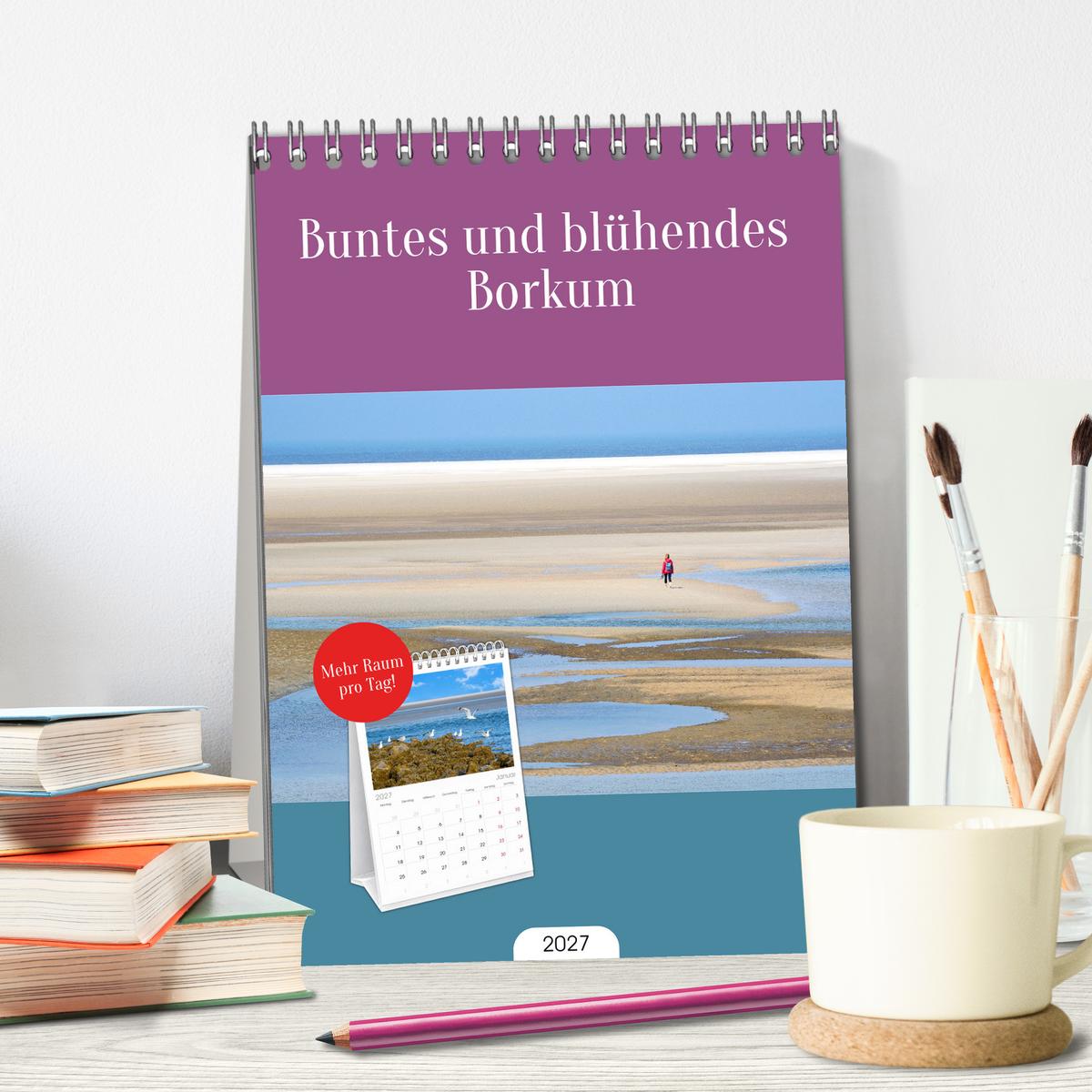 Buntes und blühendes Borkum