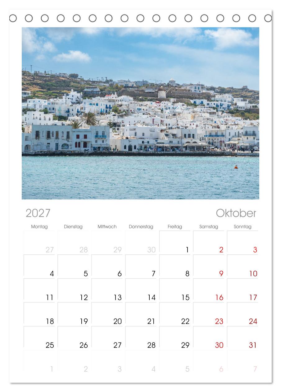 Griechenland - Mykonos Kalender