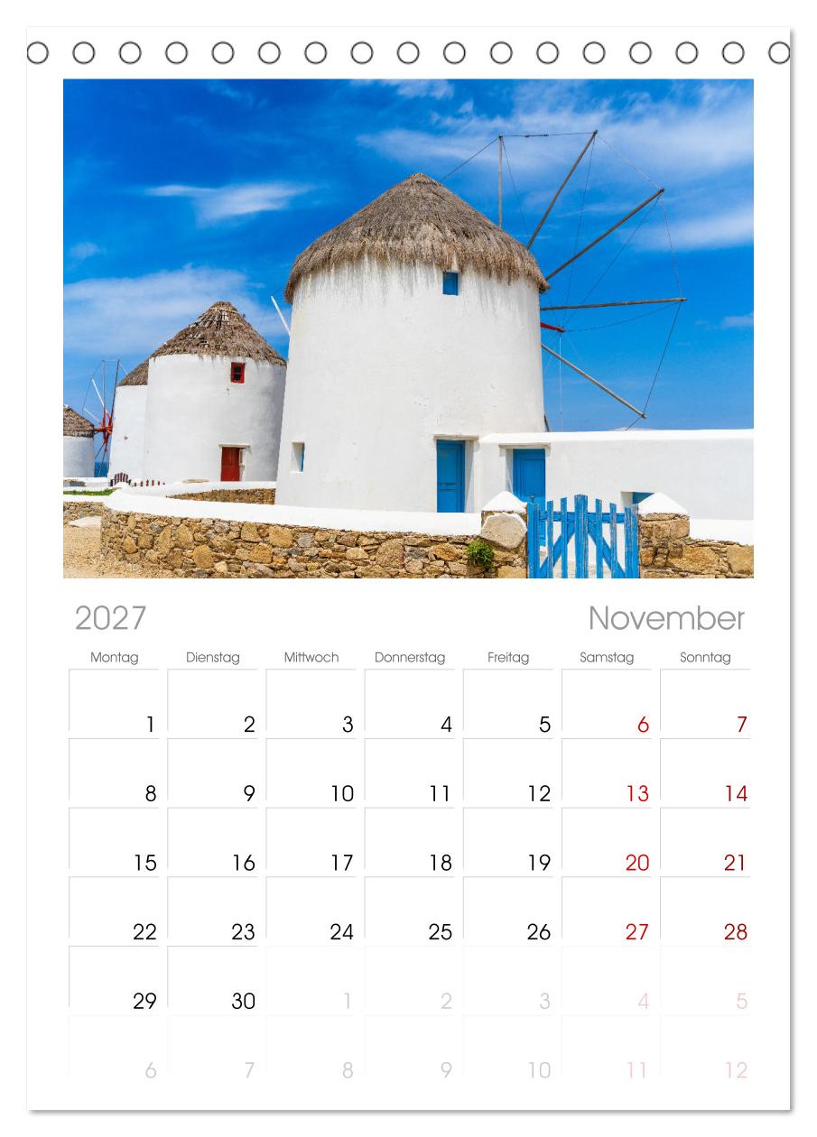 Griechenland - Mykonos Kalender