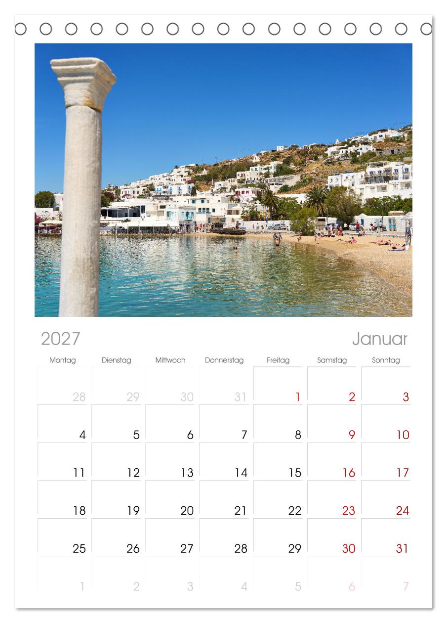 Griechenland - Mykonos Kalender