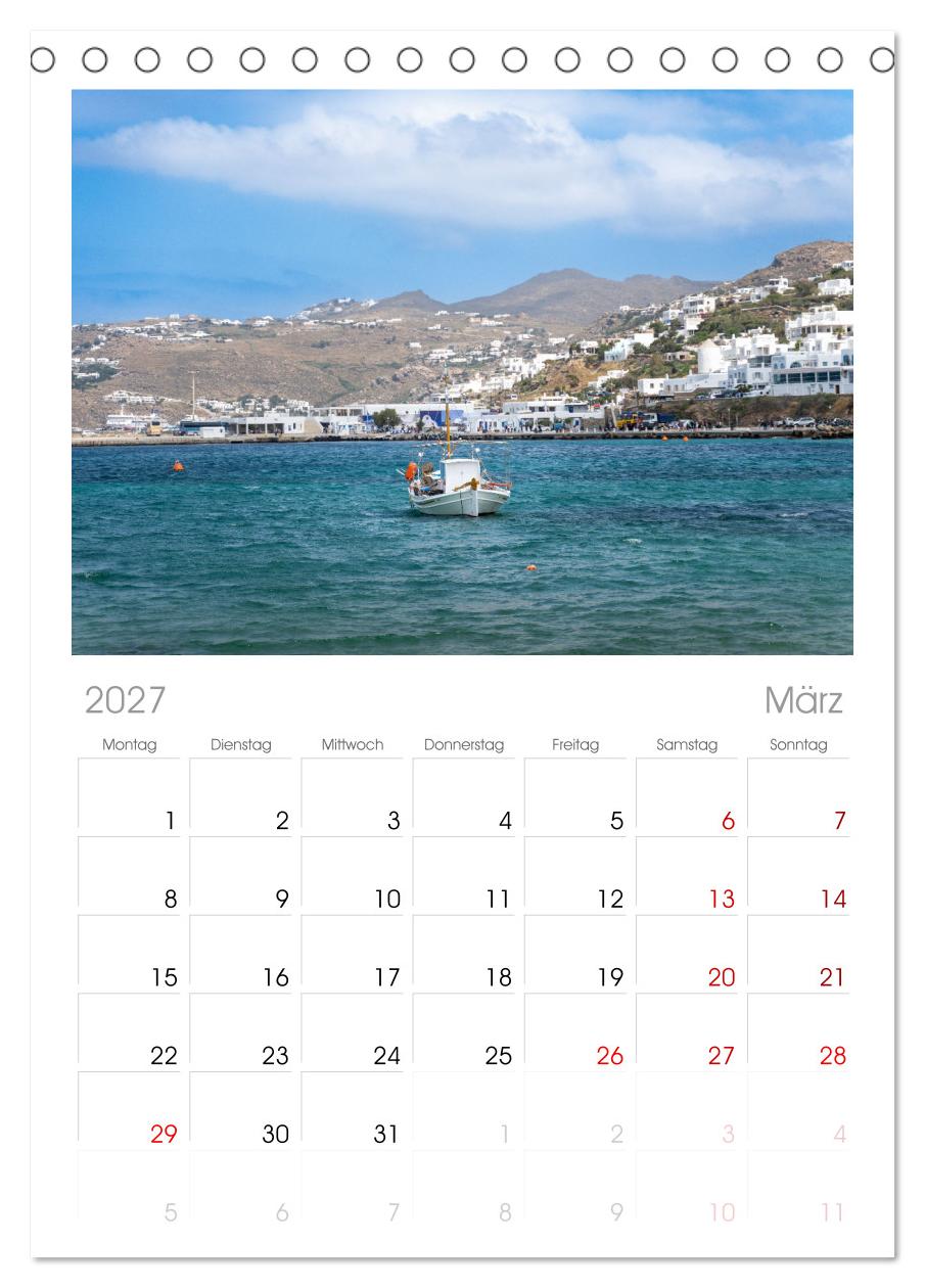 Griechenland - Mykonos Kalender