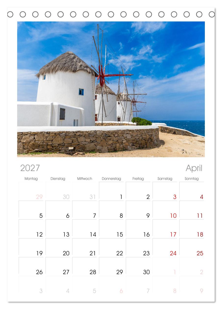 Griechenland - Mykonos Kalender