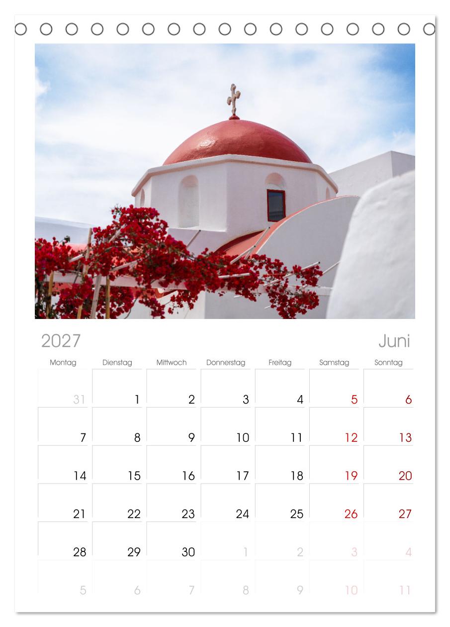 Griechenland - Mykonos Kalender