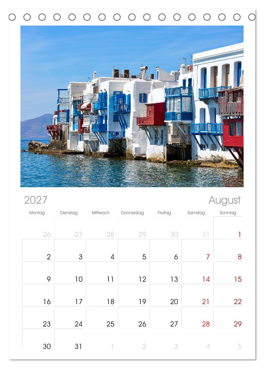 Griechenland - Mykonos Kalender