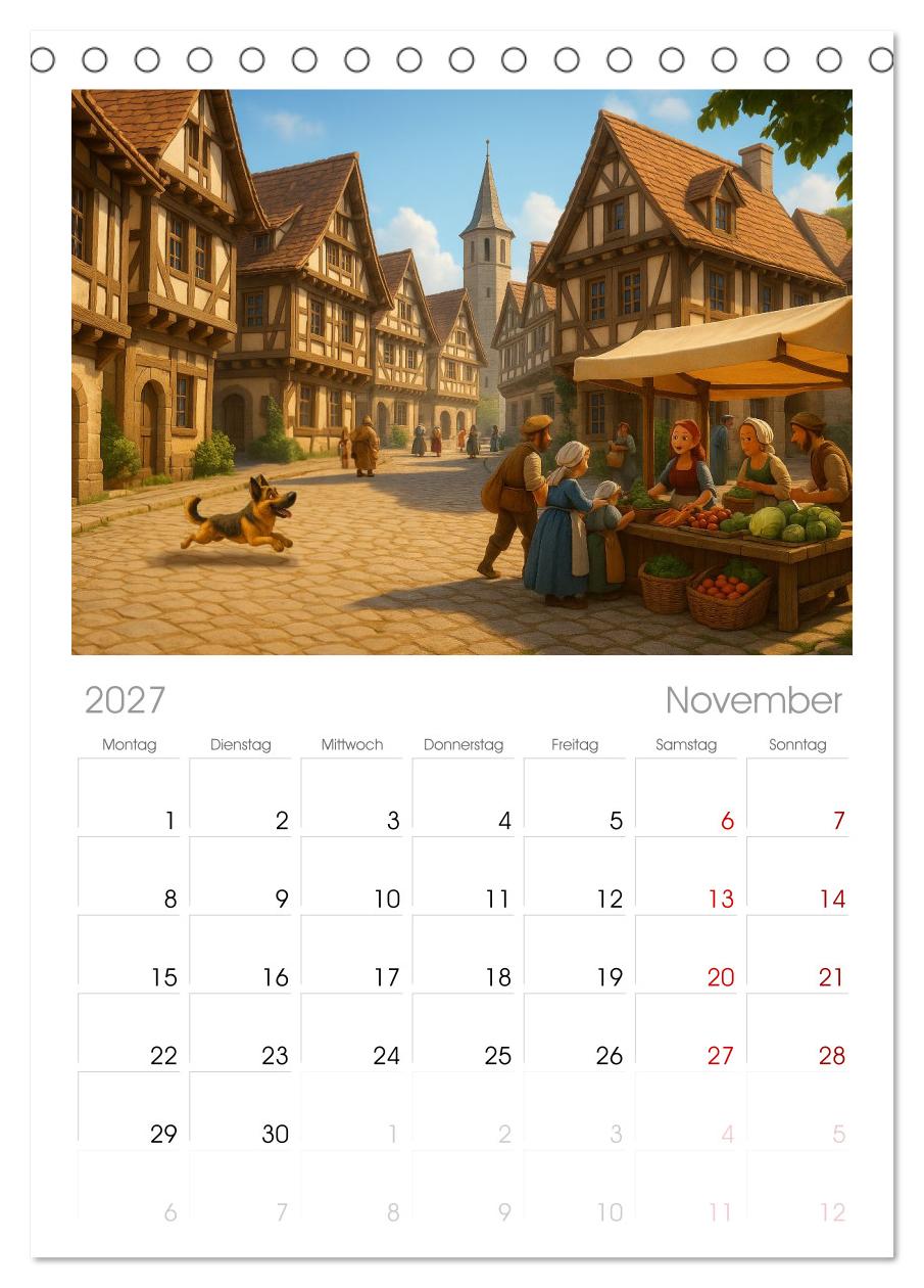 Farbenfrohes Mittelalter
