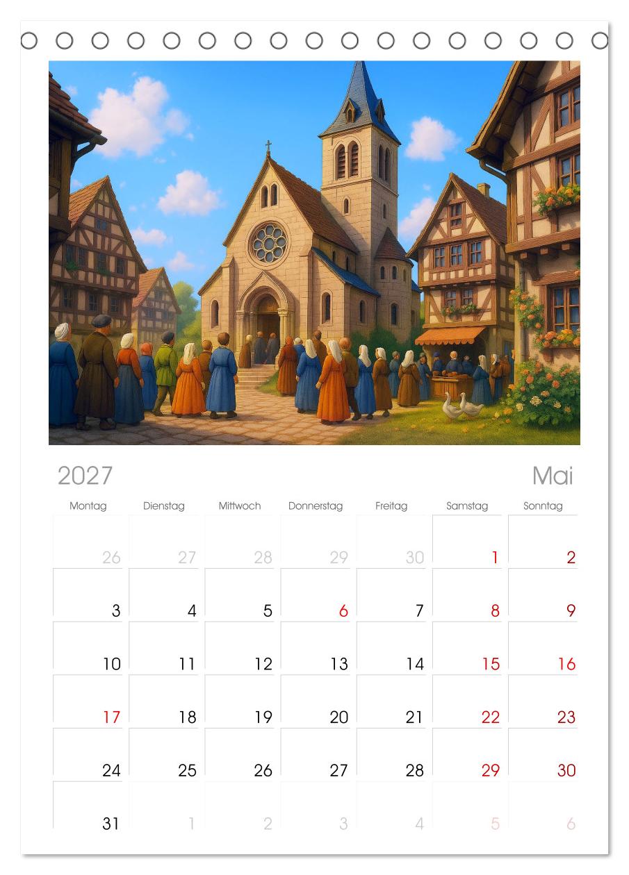 Farbenfrohes Mittelalter