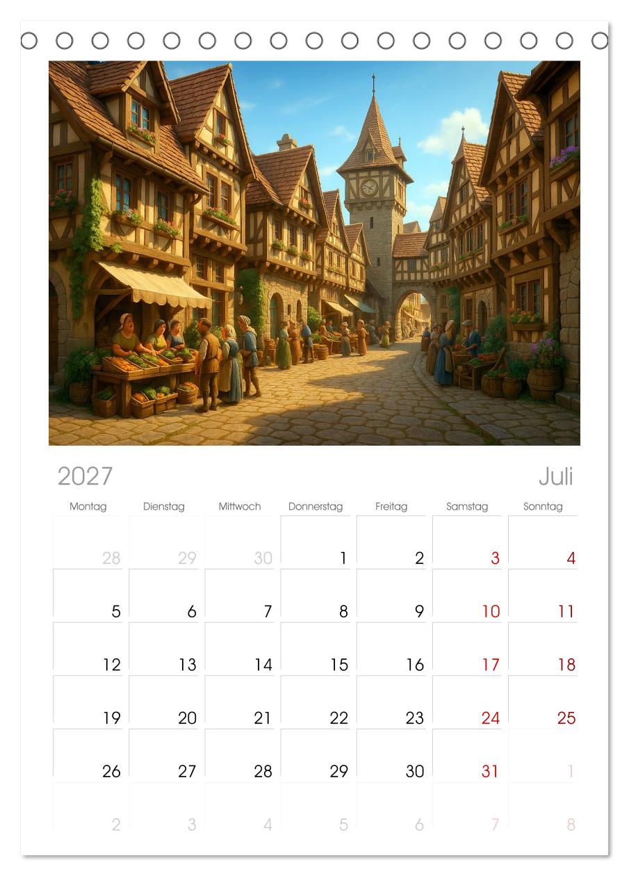 Farbenfrohes Mittelalter
