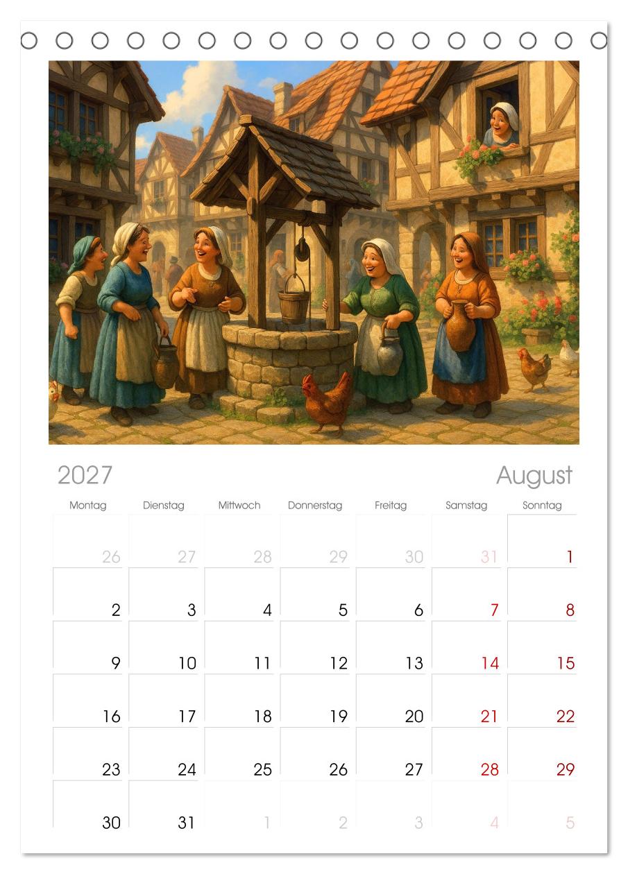 Farbenfrohes Mittelalter