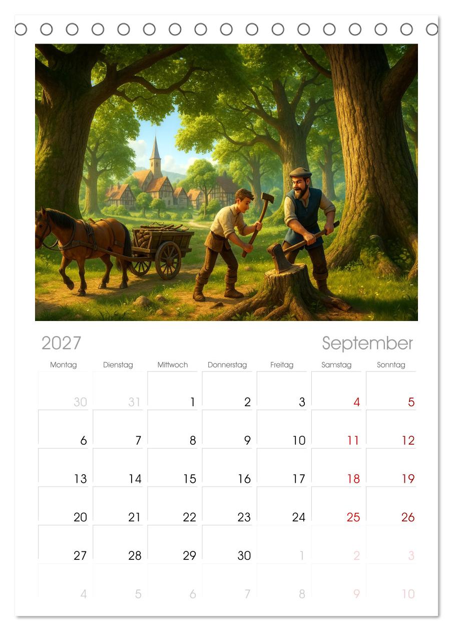 Farbenfrohes Mittelalter