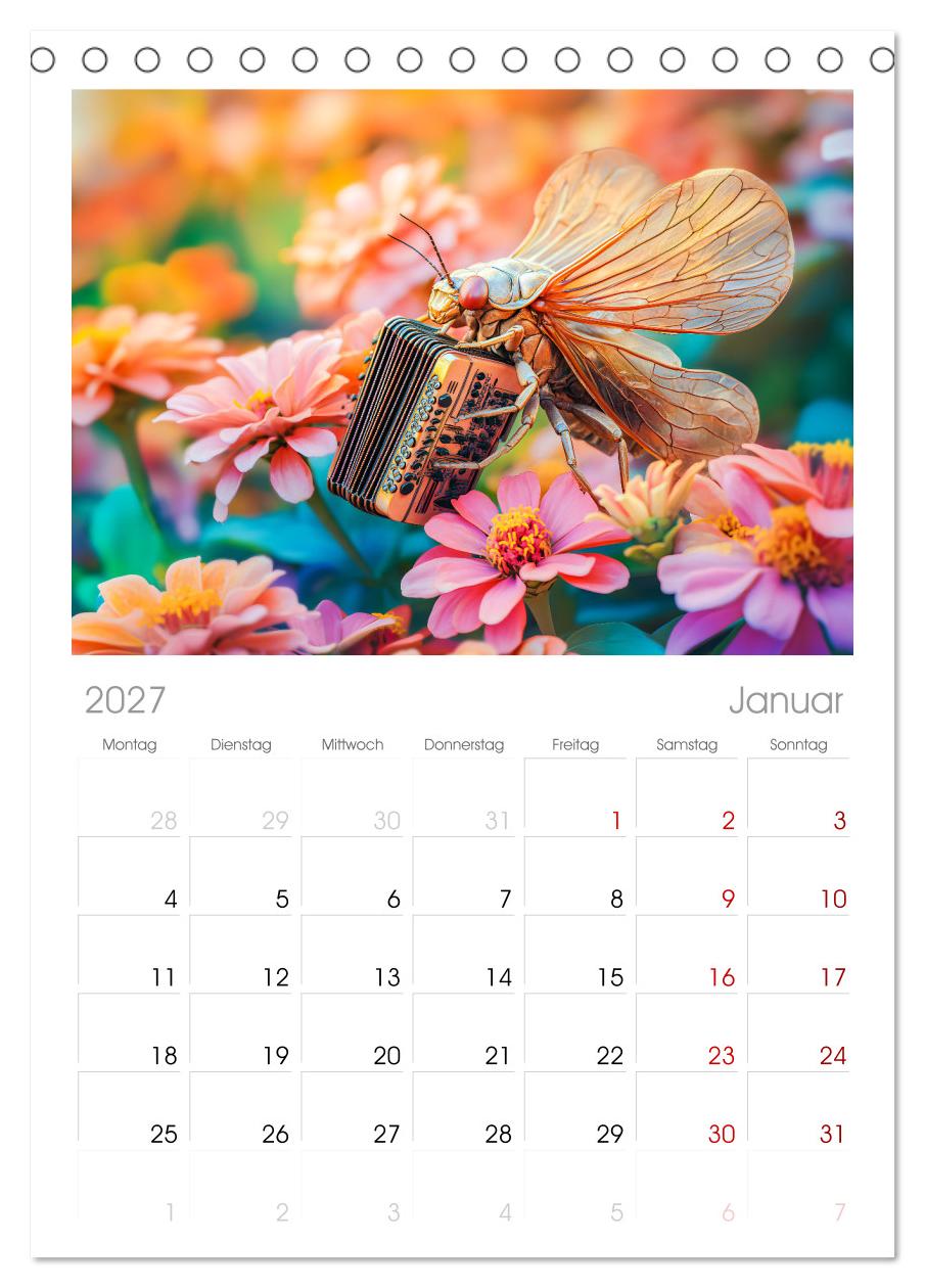 Konzert der Natur - Insekten spielen Musikinstrumente