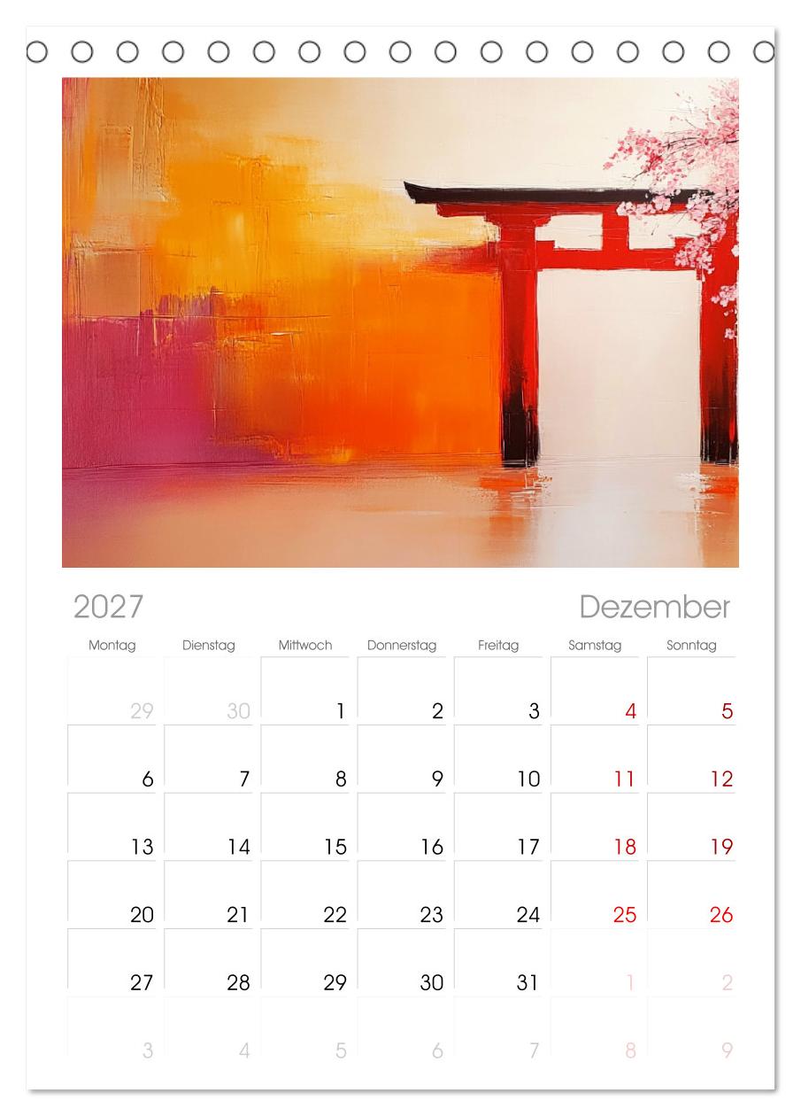Japan. Eine künstlerische Reise im Aquarellstil