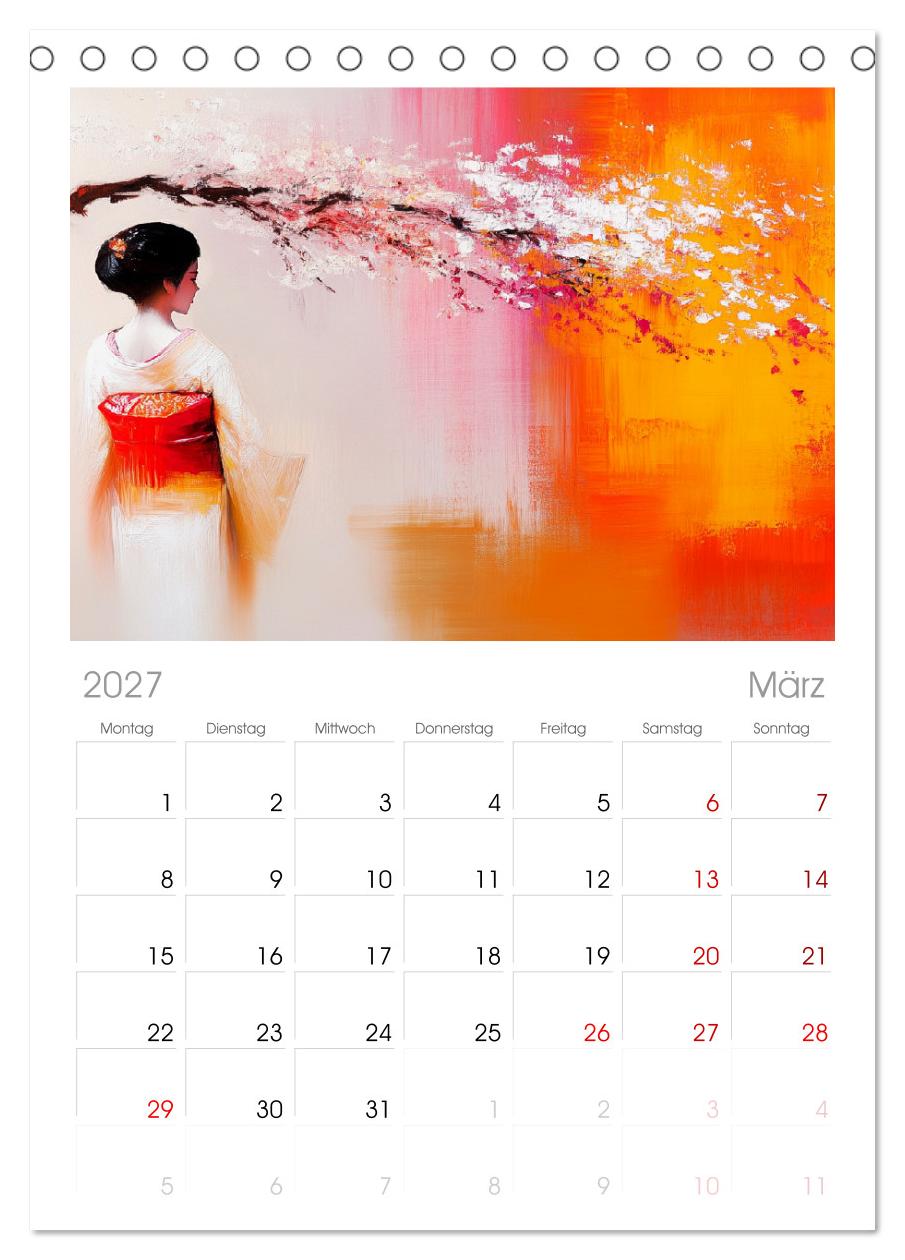 Japan. Eine künstlerische Reise im Aquarellstil