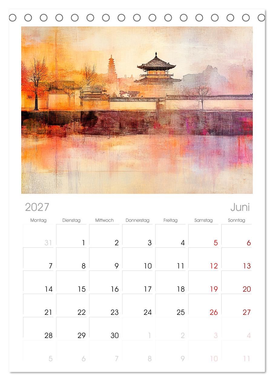 Japan. Eine künstlerische Reise im Aquarellstil