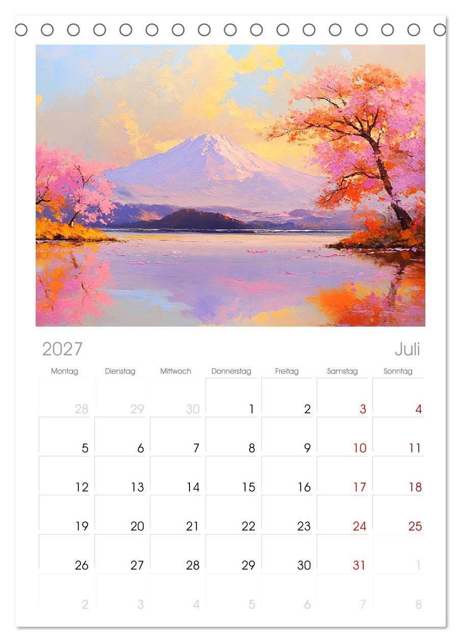 Japan. Eine künstlerische Reise im Aquarellstil
