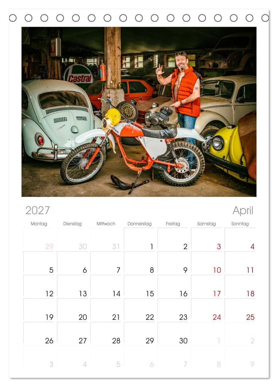 Echte Männer, coole Mopeds