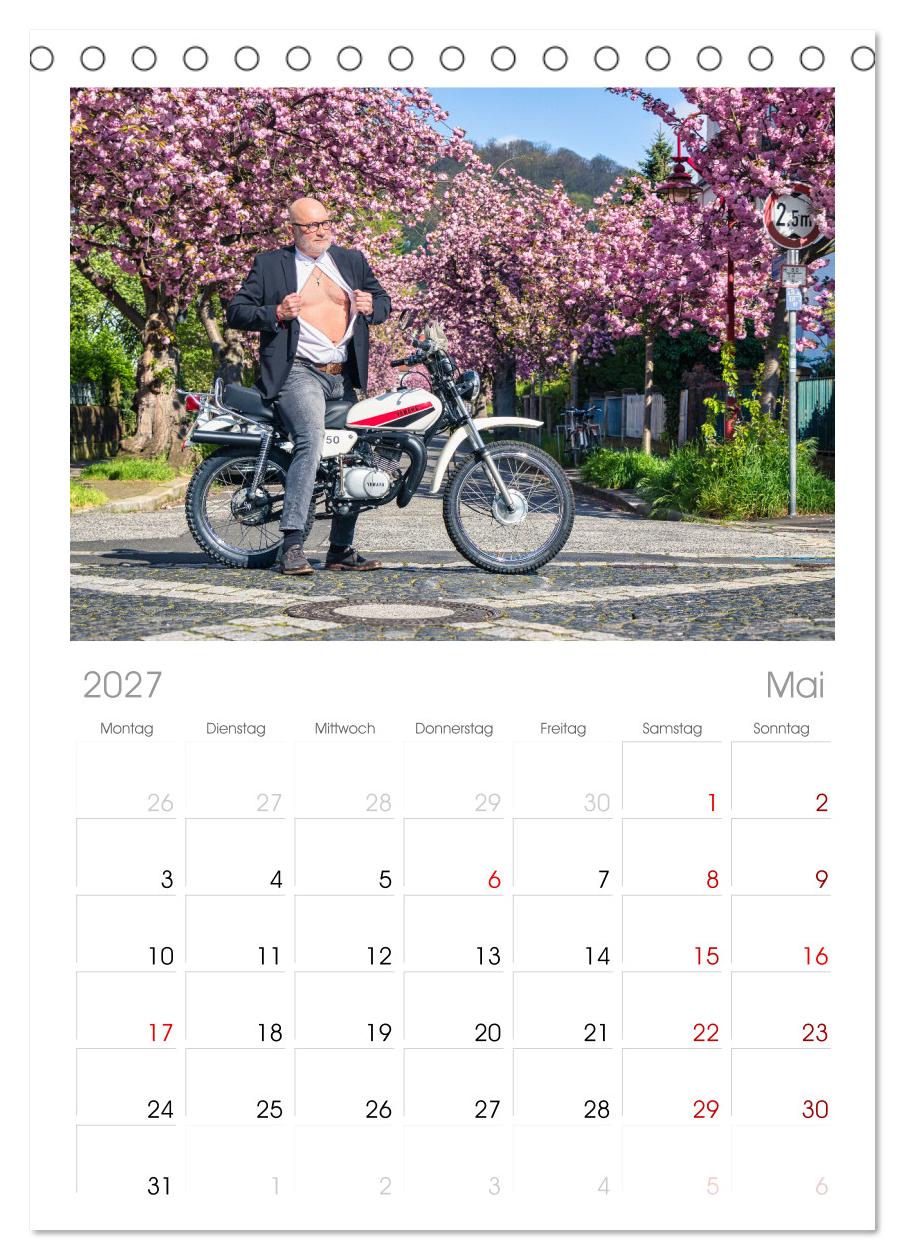 Echte Männer, coole Mopeds