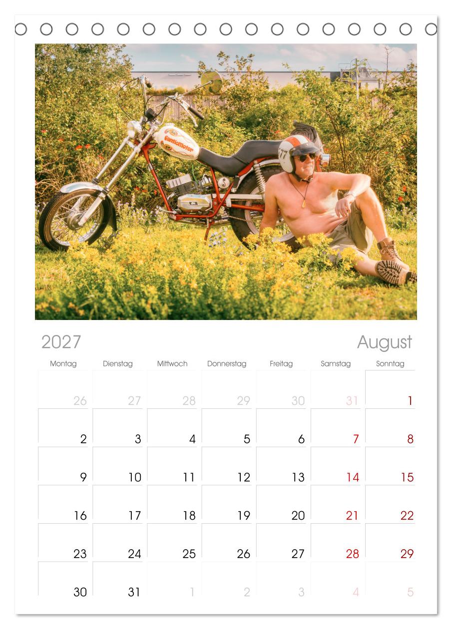 Echte Männer, coole Mopeds