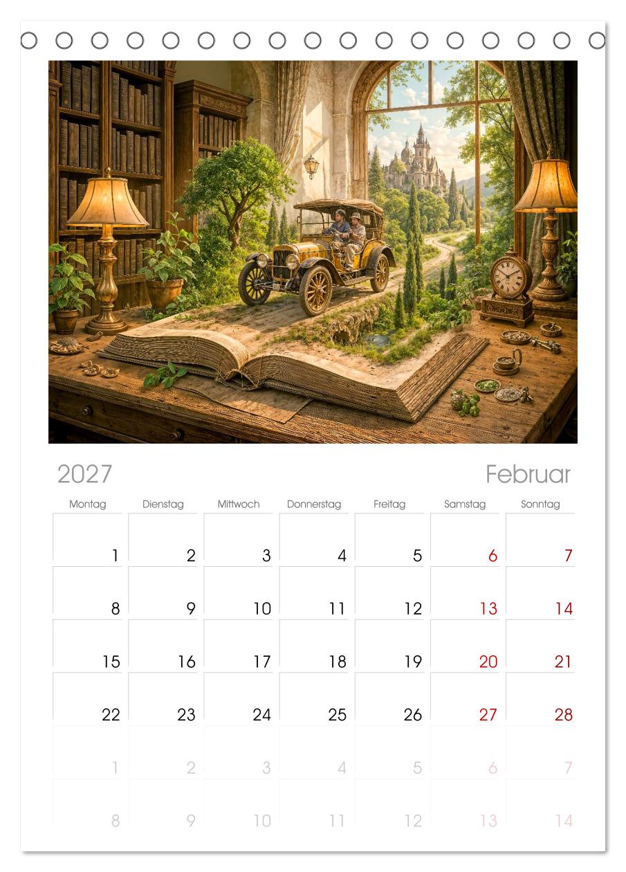 Magische Welt der Bücher - Fantastische Abenteuer zwischen den Seiten